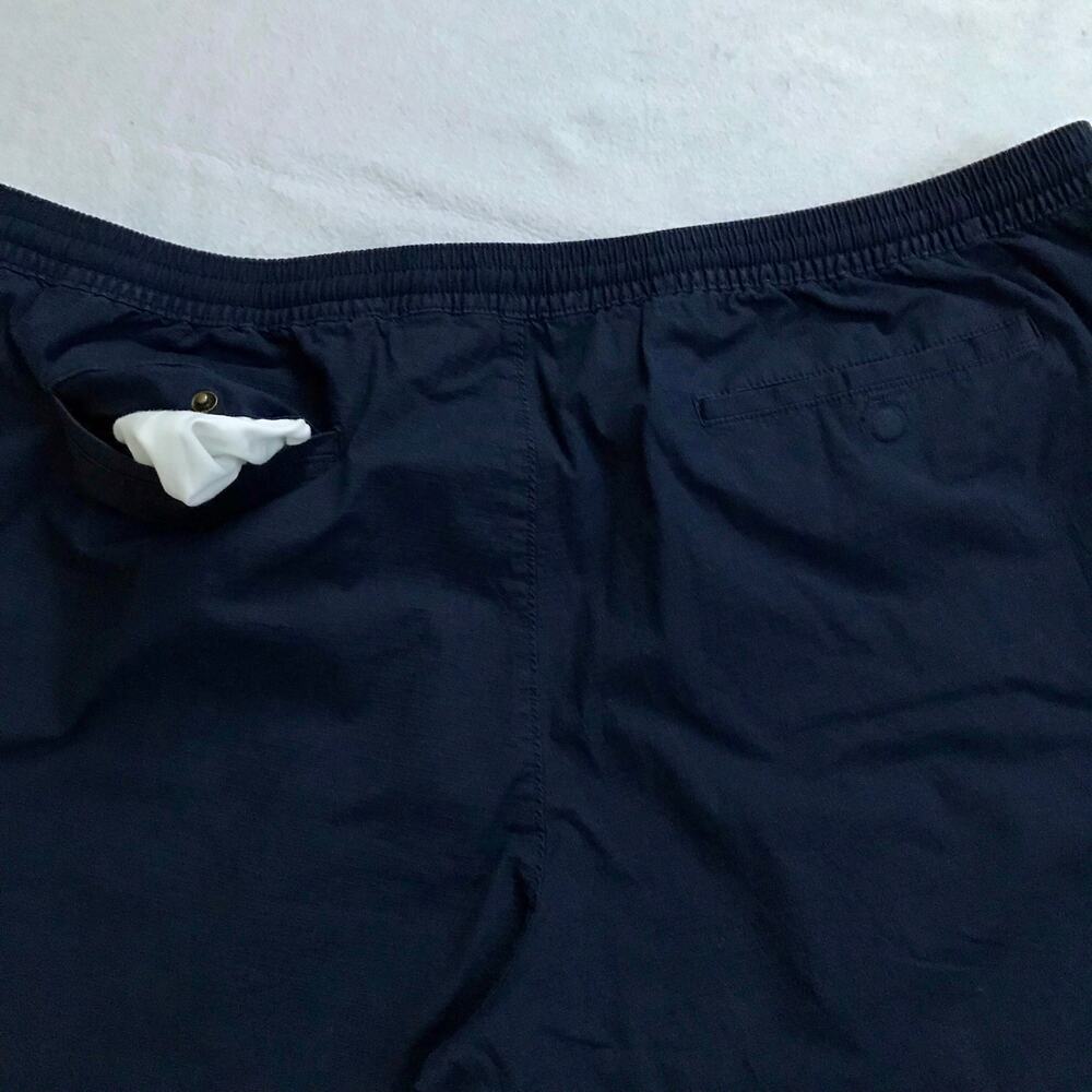 Lands' End NWT Navy Pull On Shorts Men XXL (44-46) - Picture 7 of 10